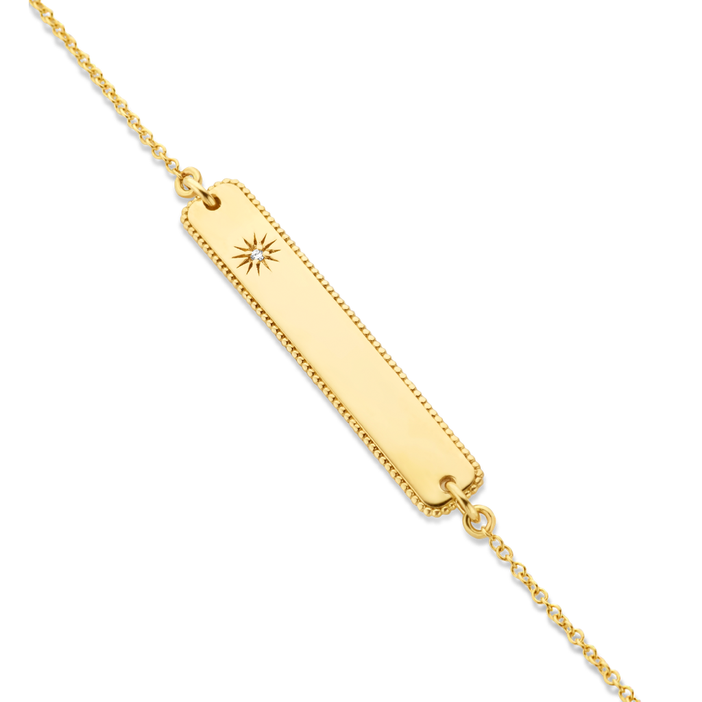 GLD - Bar Engravable Bracelet