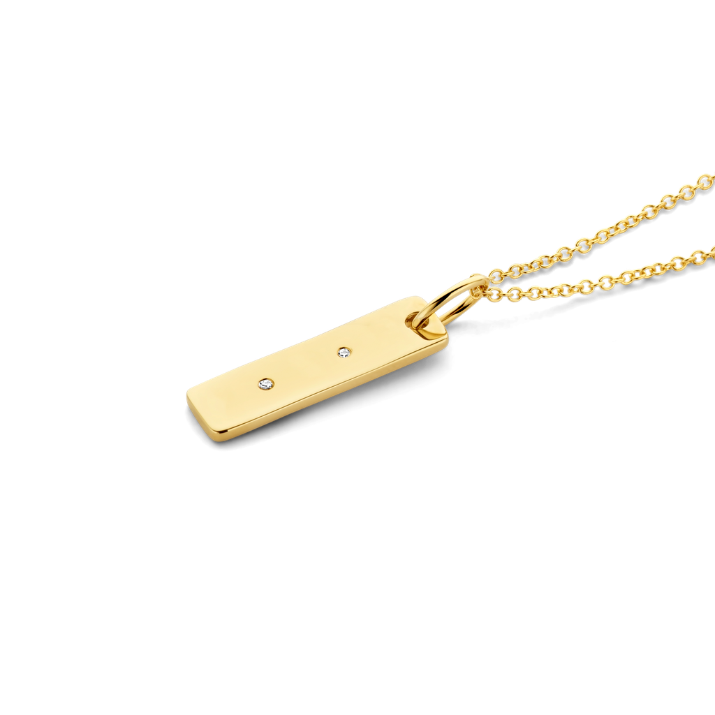 GLD - Tag Engravable Necklace