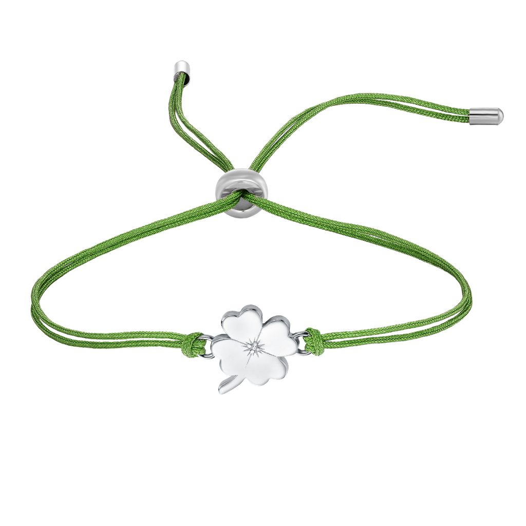 Embrace Clover Cord Bracelet