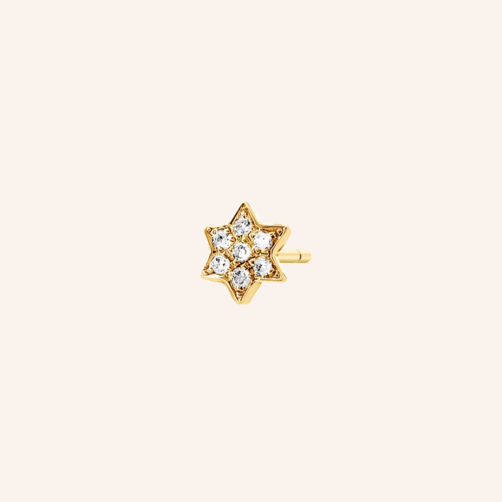 Star (Single) Earring